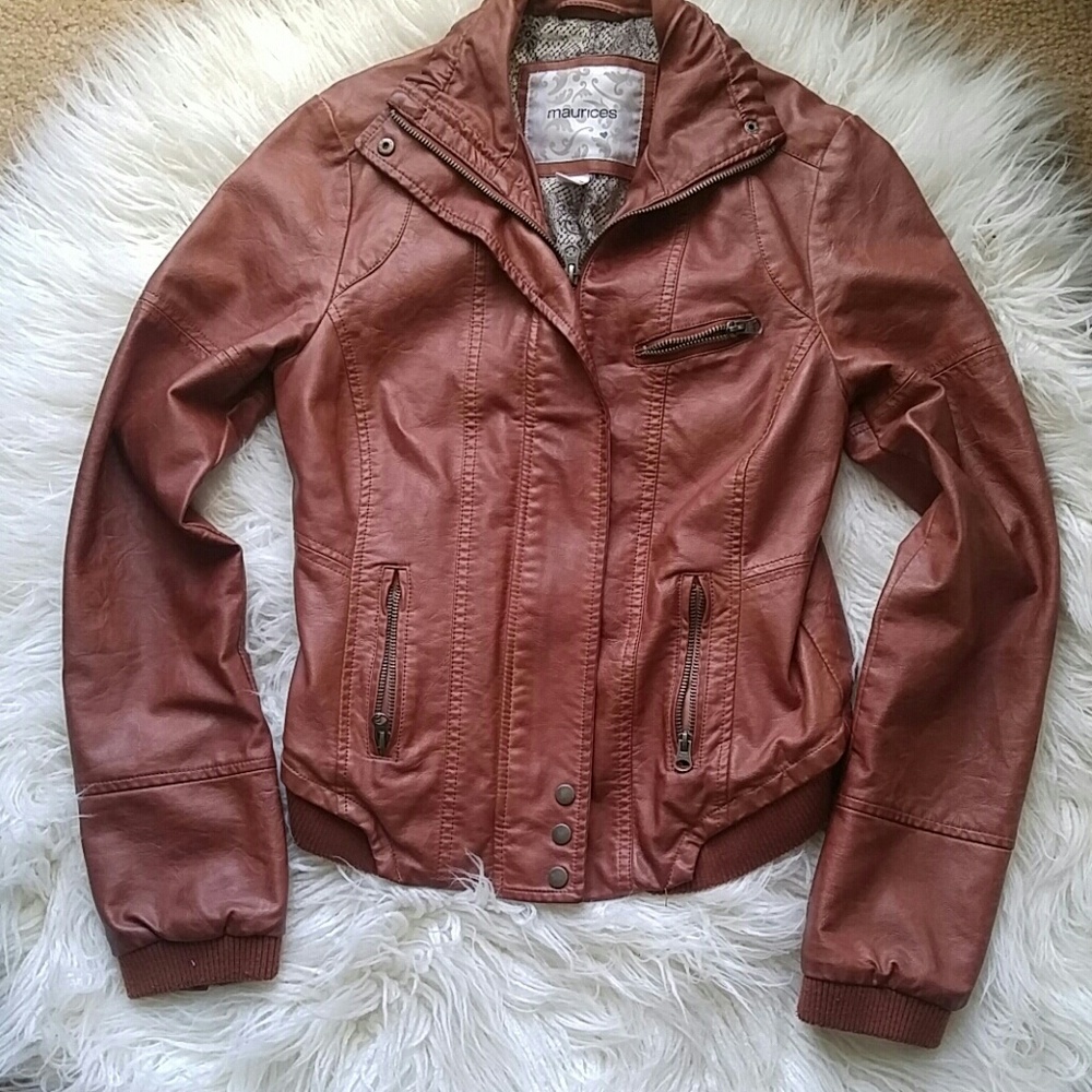 Leather jacket